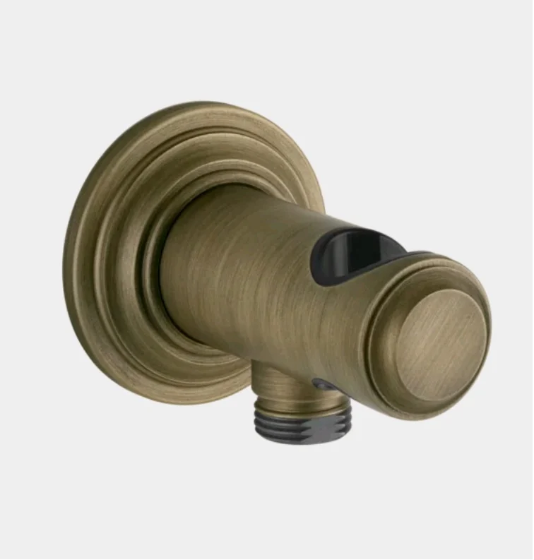 Шланговое подсоединение, Gessi, VENTI20, цвет-Antique Brass