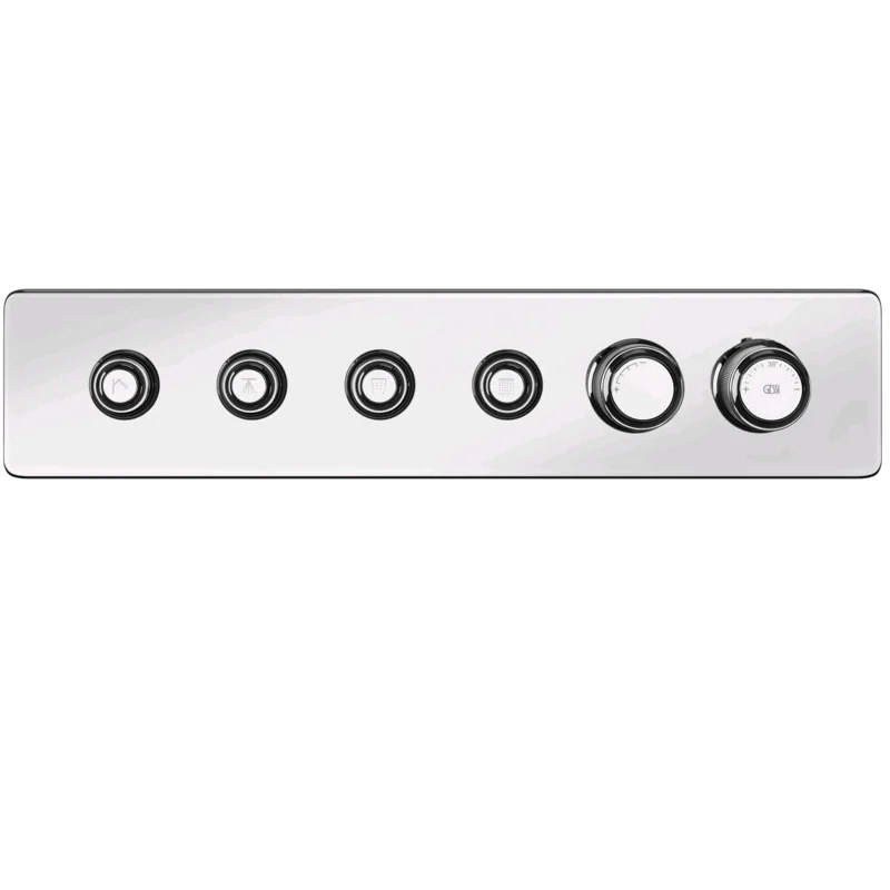 Смеситель для душа, Gessi, Hi-Fi Eclectic, на 4 потребителя, цвет-хром