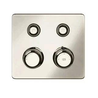 Смеситель для душа, Gessi, Hi-Fi Eclectic, на 2 потребителя, цвет-Nickel PVD