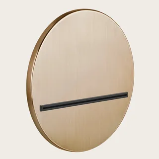Излив, Gessi, Cascata, цвет-Warm Bronze Brushed PVD