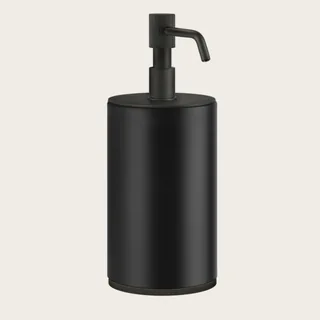 Дозатор для жидкого мыла, Gessi, VENTI20, шгв 75*97*199, цвет дозатора-Aged Bronze/чёрный