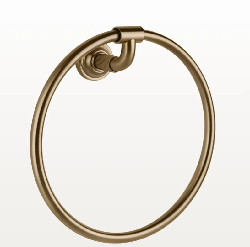 Полотенцедержатель, Gessi, VENTI20, шгв 222*86*224, цвет-Warm Bronze Brushed PVD