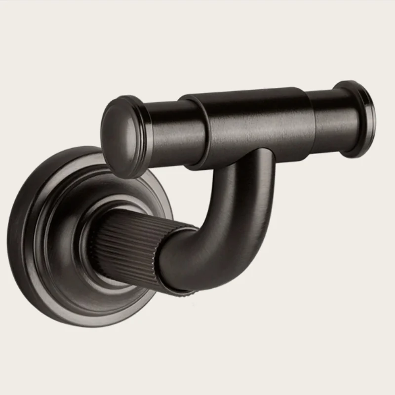 Крючок, Gessi, VENTI20, шгв 72*86*67, цвет-Black Metal Brushed PVD