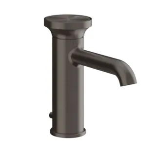 Смеситель для раковины, Gessi, Origini, цвет-Black Metal Brushed PVD