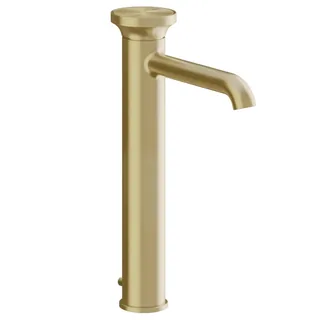 Смеситель для раковины, Gessi, Origini, цвет-Brushed Brass PVD