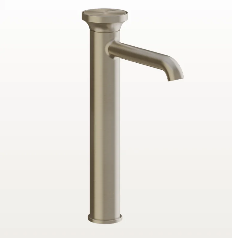 Смеситель для раковины, Gessi, Origini, на раковину/столешницу, цвет-Finox Brushed Nickel