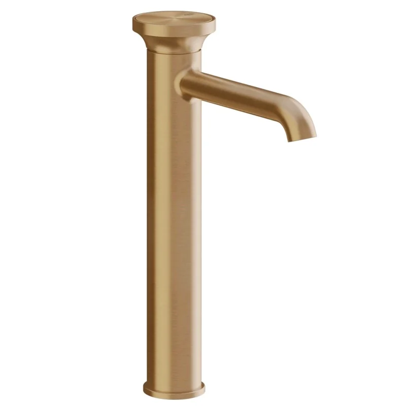 Смеситель для раковины, Gessi, Origini, цвет-Warm Bronze Brushed PVD