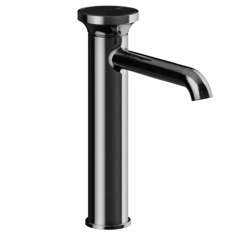 Смеситель для раковины, Gessi, Origini, цвет-Black Metal PVD