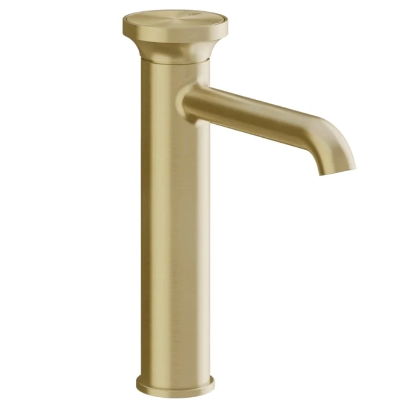 Смеситель для раковины, Gessi, Origini, цвет-Brushed Brass PVD
