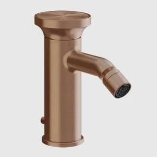 Смеситель для биде, Gessi, Origini, цвет-Copper Brushed PVD