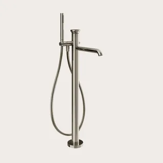 Смеситель для ванны и душа, Gessi, Origini, напольный, цвет-Nickel PVD — иконка