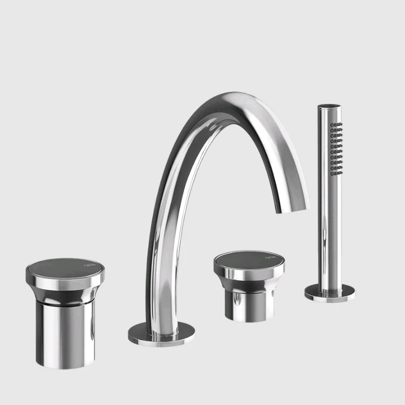 Смеситель для ванны и душа, Gessi, Origini, цвет-хром