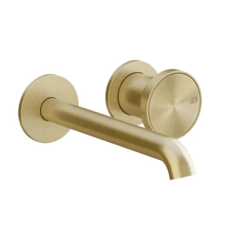 Смеситель для раковины, Gessi, Origini, цвет-Brushed Brass PVD