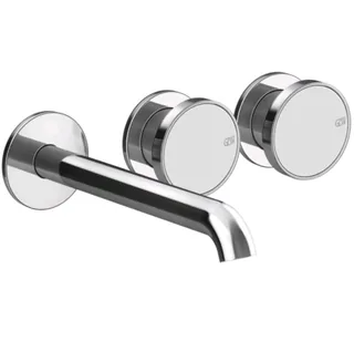 Смеситель для раковины, Gessi, Origini, цвет-хром