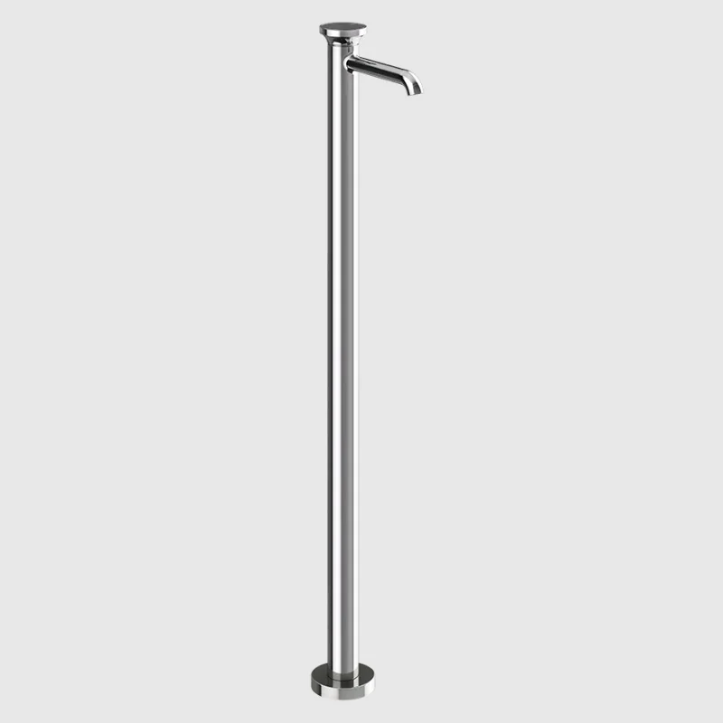 Смеситель для ванны, Gessi, Origini, напольный, цвет-хром