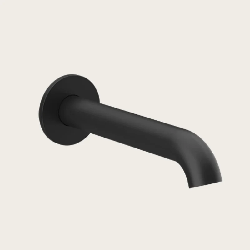 Излив, Gessi, Origini, для ванны, цвет-черный матовый