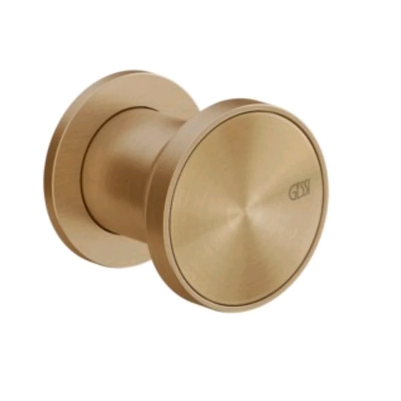 Смеситель для душа, Gessi, Origini, на 1 потребитель, цвет-Warm Bronze Brushed PVD