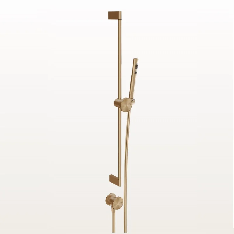 Душевой гарнитур, Gessi, Origini, 23, цвет-Warm Bronze Brushed PVD