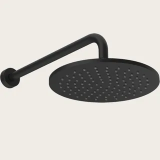 Верхний душ, Gessi, 250*250, цвет-черный матовый
