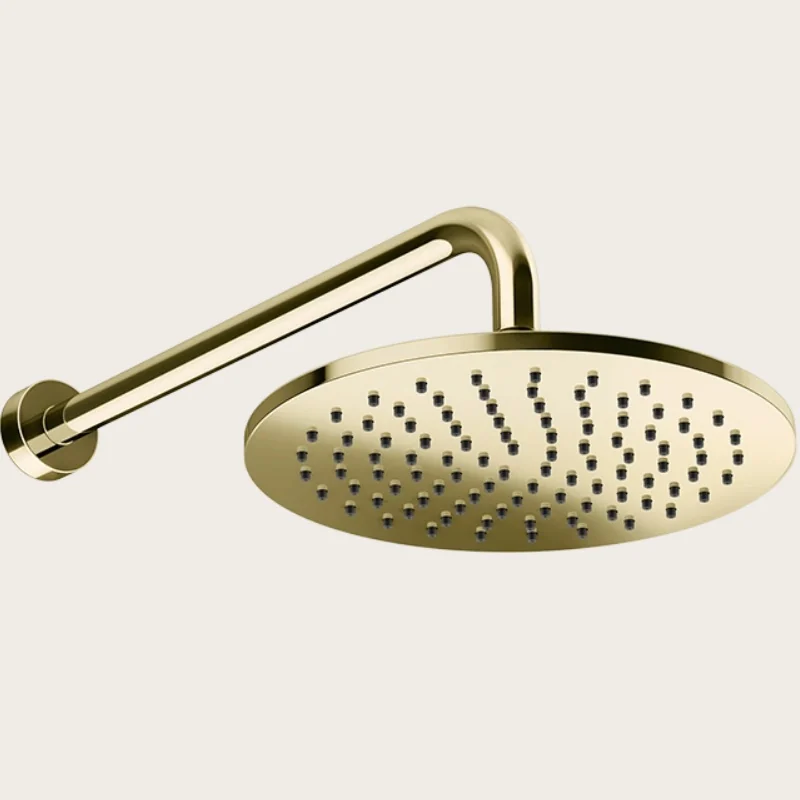 Верхний душ, Gessi, 250*250, цвет-Brass PVD