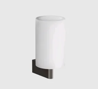 Стакан, Gessi, Origini, шгв 75*105*160, цвет-белый/Black Metal Brushed PVD