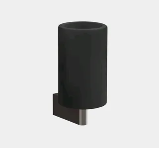Стакан, Gessi, Origini, шгв 75*105*160, цвет-чёрный/Black Metal Brushed PVD