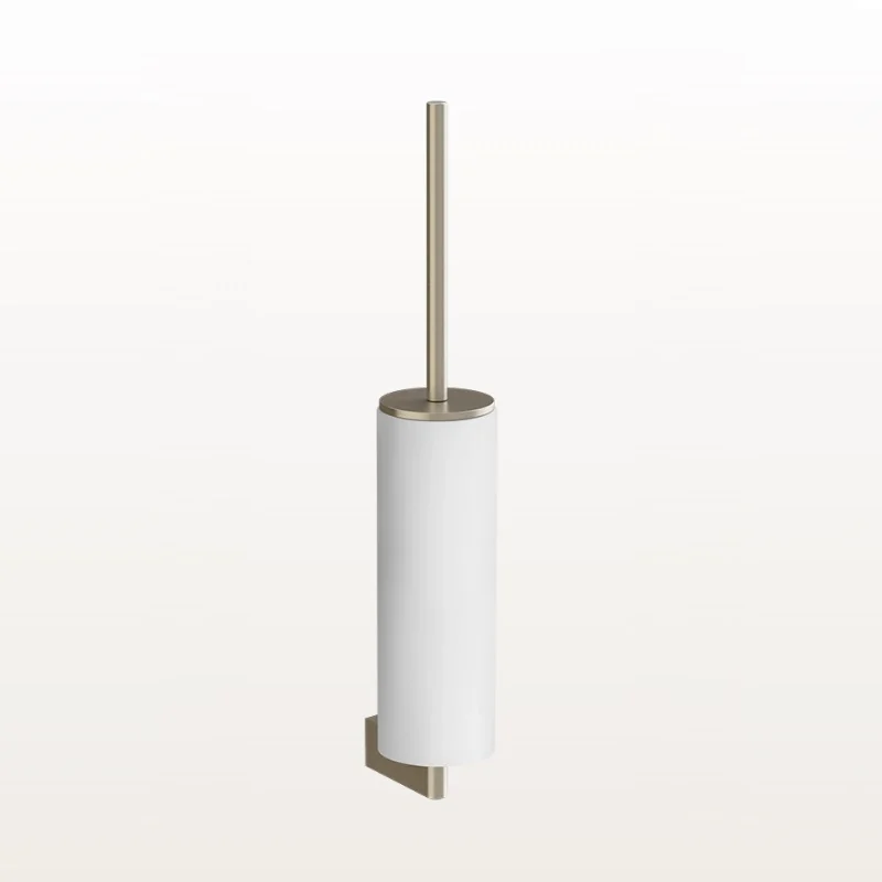 Ёршик, Gessi, Origini, шгв 76*106*456, цвет колбы-белый, цвет-Finox Brushed Nickel