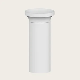 Раковина, Gessi, Origini, шгв 445*445*900, отверстия для смесителя-отсутствуют, цвет-белый матовый