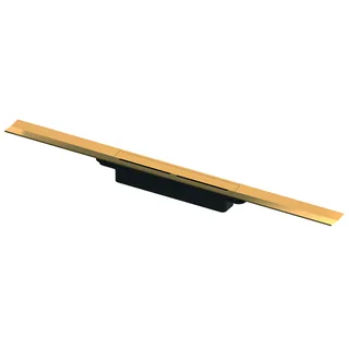 Дренажный канал, TECE, TECEdrainprofile, шдв 55*1000*51, цвет крышки-Polished Gold Optic (глянец, позолоченный)