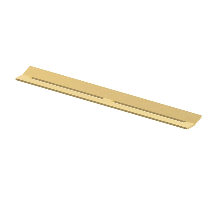 Декоративная панель, TECE, TECEdrainprofile, съемная, нержавеющая сталь, Brushed Gold Optic/сатин, позолоченный