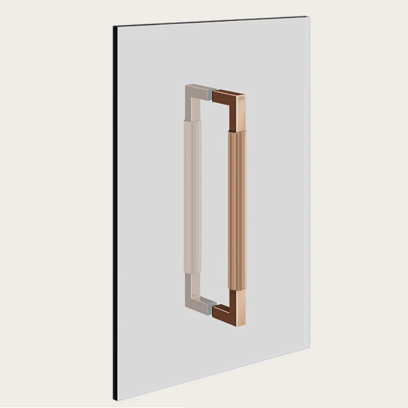 Ручка двойная, Gessi, Shower G Rigato, 300мм, цвет-Copper PVD