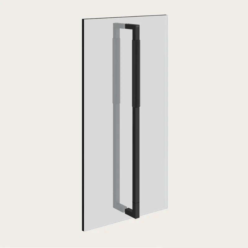 Ручка двойная, Gessi, Shower G Rigato, 600мм, черный матовый