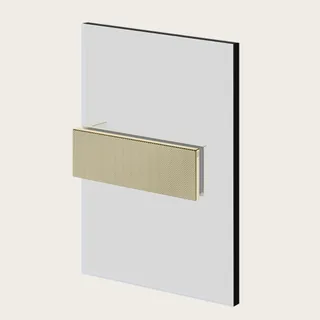 Фиксатор для стекла, Gessi, Shower G Swing System Diiamantato, цвет-Brass PVD — иконка
