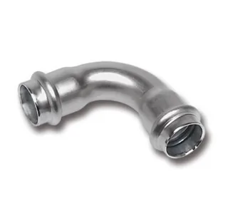 Отвод, Sanha, NiroPress 316L, 90°, ø35 ВПр-ВПр, 9002A.3