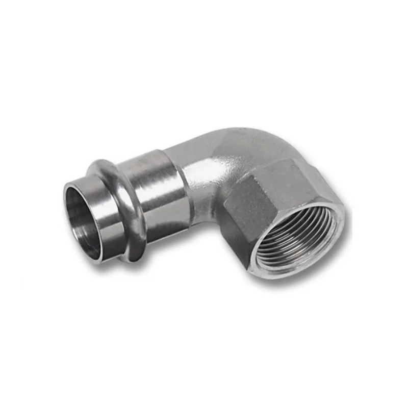 Угол Sanha NiroPress 316L 90° ВПр-ВР, 18x1/2, 9090IG.3