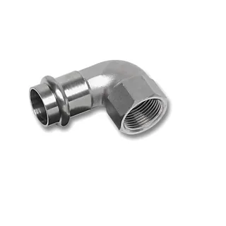 Угол Sanha NiroPress 316L 90° ВПр-ВР, 22x3/4, 9090IG.3 — иконка
