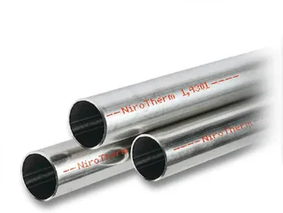 Системная труба NiroTherm 15x0,6, в штангах 6 м, нержавеющая сталь, 9100
