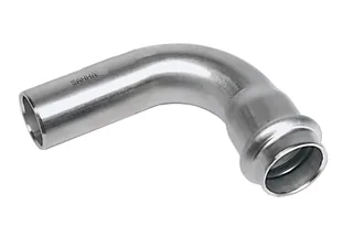 Отвод, Sanha, NiroPress AISI304L, 90°, ВПр-НПр 22, нержавеющая сталь, 91001A.3 — иконка