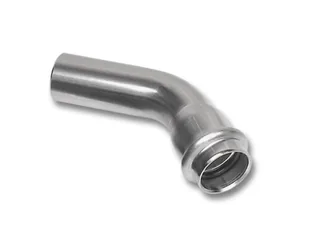 Отвод, Sanha, NiroPress AISI304L, 45° ВПр-НПр, 18, 91040.3 — иконка