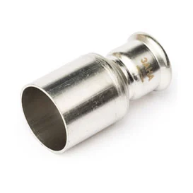 Ниппель, Sanha, NiroPress AISI304L, ВПр-НПр, 108,0ax76,1, 91243.3
