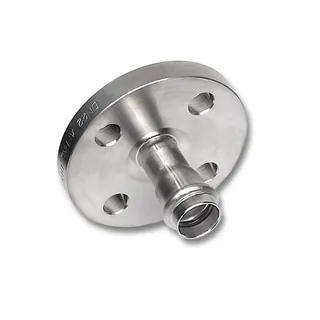 Пресс-фланец, Sanha, NiroPress AISI304L, PN10/16, DN 65/76,1 mm, 91-VA-PF.3