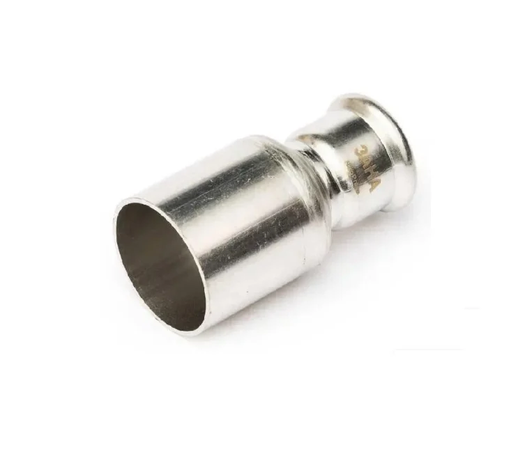 Ниппель, Sanha, NiroPress 316L, редукционный, 42ax22 ВПр-НПр, 9243.3