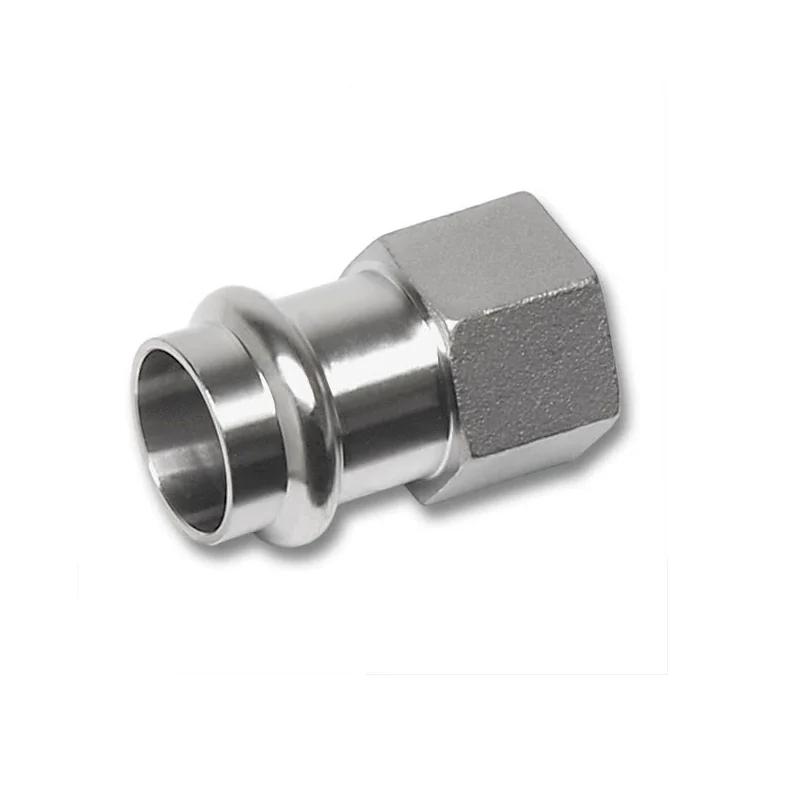 Муфта Sanha NiroPress 316L переходная ВПр-ВР, 22x3/4, 9270G.3