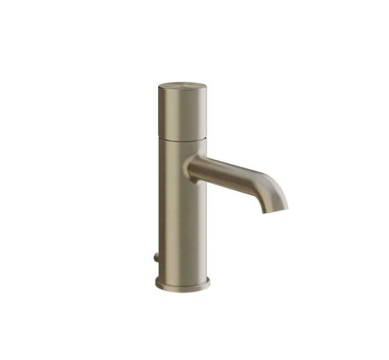 Смеситель для раковины, Gessi, Habito Unito, на раковину/столешницу, цвет-Finox Brushed Nickel