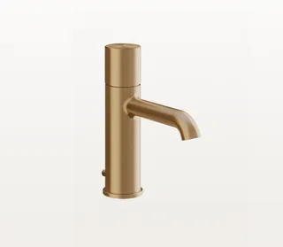 Смеситель для раковины, Gessi, Habito Unito, на раковину/столешницу, цвет-Warm Bronze Brushed PVD