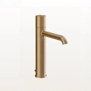 Смеситель для раковины, Gessi, Habito Unito, на раковину/столешницу, цвет-Finox Brushed Nickel