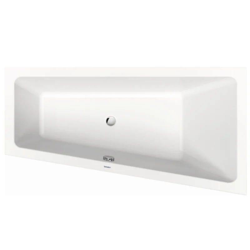 Ванна, Duravit, Duravit No.1, шгв 1600*850*480, с наклонной спинкой справа, цвет-белый
