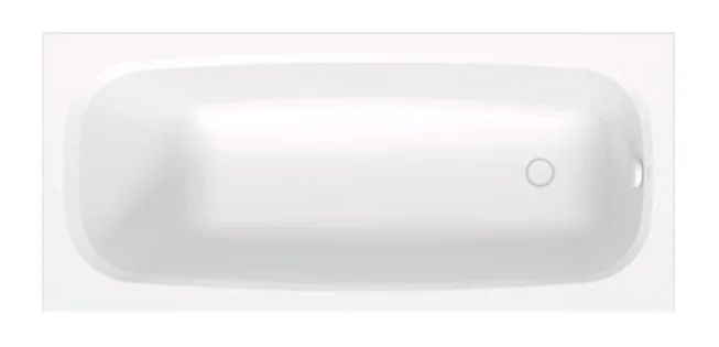 Ванна, Duravit, Aurena, шгв 1800*800*460, DuroCast Smooth, цвет-белый матовый
