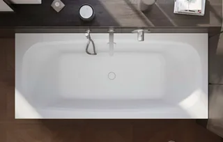 Ванна, Duravit, Aurena, шгв 1800*800*480, DuroCast Smooth, цвет-белый матовый