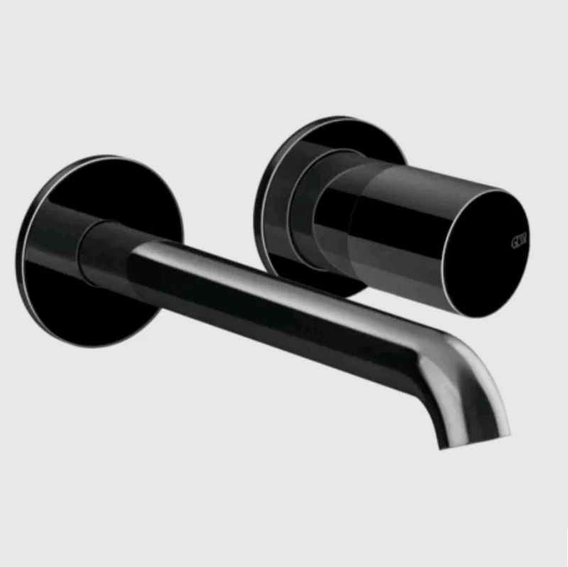 Смеситель для раковины, Gessi, Habito Unito, цвет-Black Metal PVD